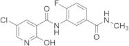 5-Chloro-N-(2-fluoro-5-(methylcarbamoyl)phenyl)-2-hydroxynicotinamide