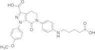 6-(4-((4-Carboxybutyl)amino)phenyl)-1-(4-methoxyphenyl)-7-oxo-4,5,6,7-tetrahydro-1H-pyrazolo[3,4-c]pyridine-3-carboxylic Acid