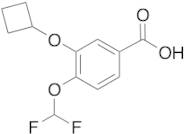 3-Cyclobutoxy-4-(difluoromethoxy)benzoic Acid