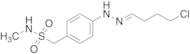 4-[2-(4-Chlorobutylidene)hydrazinyl]-N-methylbenzenemethanesulfonamide