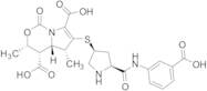 (3S,4S,4aS,5R)-6-[[(3S,5S)-5-[[(3-Carboxyphenyl)amino]carbonyl]-3-pyrrolidinyl]thio]-3,4,4a,5-tetrahydro-3,5-dimethyl-1-oxo-1H-pyrrolo[1,2-c][1,3]oxazine-4,7-dicarboxylic Acid