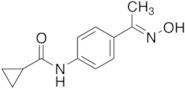 N-{4-[1-(hydroxyimino)ethyl]phenyl}cyclopropanecarboxamide