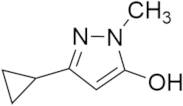3-Cyclopropyl-1-methyl-1H-pyrazol-5-ol