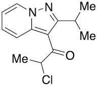 2-​Chloro-​1-​[2-​(1-​methylethyl)​pyrazolo[1,​5-​a]​pyridin-​3-​yl]​-1-propanone