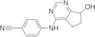 4-(4-Cyanoanilino)-5,6-dihydro-7-hydroxy-7H-cyclopenta[d]pyrimidine