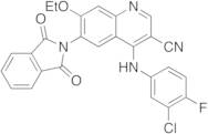 3-Cyano-4-(3-chloro-4-fluoroanilino)-7-ethoxy-6-(phthalimidyl)quinoline