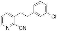 2-Cyano-3-(3-chlorophenylethyl)pyridine