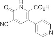 5-Cyano-1,6-dihydro-6-oxo-[3,4'-bipyridine]-2-carboxylic Acid