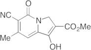 6-Cyano-3,5-dihydro-1-hydroxy-7-methyl-5-oxo-2-indolizinecarboxylic Acid Methyl Ester