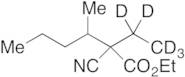2-Cyano-2-ethyl-3-methylhexanoic Acid Ethyl Ester