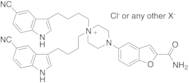N-(5-Cyano-1H-indol-3-yl)butyl Vilazodone Piperazinium Salt