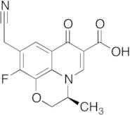 (3S)-9-(Cyanomethyl)-2,3-dihydro-10-fluoro-3-methyl-7-oxo-7H-pyrido[1,2,3-de]-1,4-benzoxazine-6-ca…