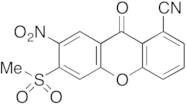 1-Cyano-6-(methylsulfonyl)-7-nitro-9H-xanthen-9-one