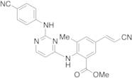 2-((2-((4-Cyanophenyl)amino)pyrimidin-4-yl)amino)-5-(2-cyanovinyl)-3-methylbenzoic Acid Methyl Est…