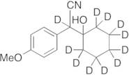 1-(Cyano-(4-methoxyphenyl)ethyl)cyclohexanol-d11