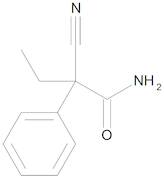 rac 2-Cyano-2-phenylbutanamide