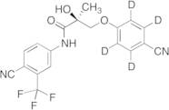 (2S)-3-(4-Cyanophenoxy-2,3,5,6-d4)-N-[4-cyano-3-(trifluoromethyl)phenyl]-2-hydroxy-2-methylpropanamid