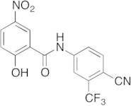 N-[4-Cyano-3-(trifluoromethyl)phenyl]-2-hydroxy-5-nitrobenzamide