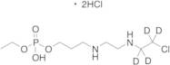 3-((2-((2-Chloroethyl)amino)ethyl)amino)propyl Ethyl Phosphate Dihydrochloride-d4