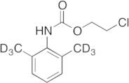 2-Chloroethyl (2,6-Dimethylphenyl)-carbamic Acid Ester-d6