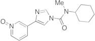N-Cyclohexyl-N-methyl-4-(1-oxido-3-pyridinyl)-1H-imidazole-1-carboxamide