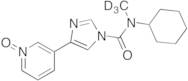 N-Cyclohexyl-N-methyl-4-(1-oxido-3-pyridinyl)-1H-imidazole-1-carboxamide-d3