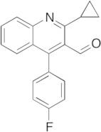 2-Cyclopropyl-4-(4-fluorophenyl)quinoline-3-carbaldehyde