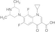 1-Cyclopropyl-7-(3,5-dimethyl-1-piperazinyl)-6,8-difluoro-1,4-dihydro-4-oxo-3-quinolinecarboxylic Acid
