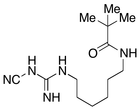 N-(6-(3-Cyanoguanidino)hexyl)pivalamide