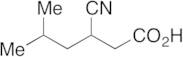 3-Cyano-5-methylhexanoic Acid