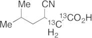 3-Cyano-5-methylhexanoic-13C Acid