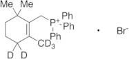 Beta-Cyclogeranyltriphenylphosphonium Bromide-d5