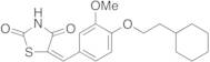 5-[[4-(2-Cyclohexylethoxy)-3-methoxyphenyl]methylene]-2,4-thiazolidinedione