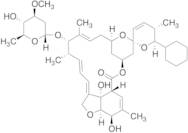 25-​Cyclohexyl-​4'-​O-​de(2,​6-​dideoxy-​3-​O-​methyl-​a-​L-​arabino-​hexopyranosyl)​-​5-​O-​dem...