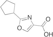 2-Cyclopentyl-4-oxazolecarboxylic Acid