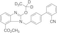 1-[(2'-Cyano-1,1'-biphenyl-4-yl)methyl]-2-ethoxy-d5-7-benzimidazolecarboxylic Acid Methyl Ester