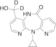 11-Cyclopropyl-5,11-dihydro-4-(hydroxymethyl)-6H-dipyrido[3,2-b:2',3'-e][1,4]diazepin-6-one-d2