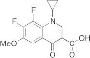 1-Cyclopropyl-7,8-difluoro-6-methoxy-4-oxo-1,4-dihydroquinoline-3-carboxylic Acid