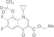 1-Cyclopropyl-8-ethoxy-6,7-difluoro-1,4-dihydro-4-oxo-3-quinolinecarboxylic Acid Ethyl Ester-d5