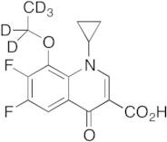 1-Cyclopropyl-8-ethoxy-6,7-difluoro-1,4-dihydro-4-oxo-3-quinolinecarboxylic Acid-d5