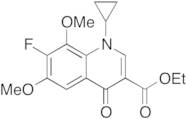 1-Cyclopropyl-7-fluoro-6,8-dimethoxy-4-quinolone-3-carboxylic Acid Ethyl Ester