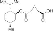 (1S,2S)-Cyclopropane-1,2-dicarboxylic Acid Monomenthyl Ester