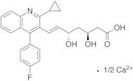 (3S,5S,6E)-7-[2-Cyclopropyl-4-(4-fluorophenyl)-3-quinolinyl]-3,5-dihydroxy-6-heptenoic Acid Calcium Salt