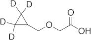 2-(Cyclopropylmethoxy-d4)-acetic Acid