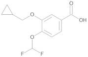 3-Cyclopropylmethoxy-4-difluoromethoxybenzoic Acid