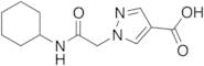 1-[2-(Cyclohexylamino)-2-oxoethyl]-1H-pyrazole-4-carboxylic Acid