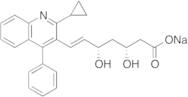 (3R,5S,6E)-7-(2-Cyclopropyl-4-phenyl-3-quinolinyl)-3,5-dihydroxy-6-heptenoic Acid Sodium Salt