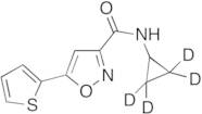 N-Cyclopropyl-5-(thiophen-2-yl)isoxazole-3-carboxamide -d4