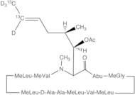 Cyclosporin A-13C2,d4 Acetate(Major)