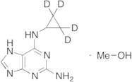 N6-Cyclopropyl-9H-purine-2,6-diamine-d4 Methanolate